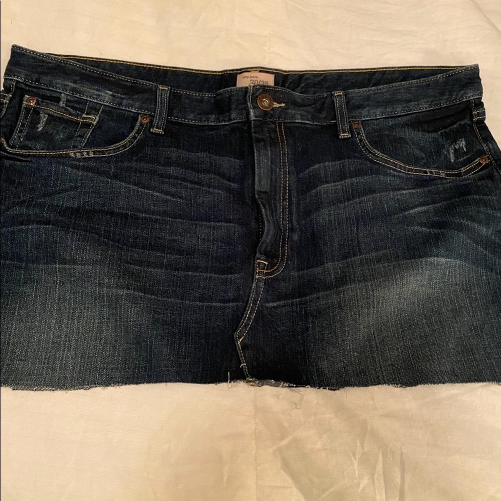 Gap jean skirt - dark wash - size 20
